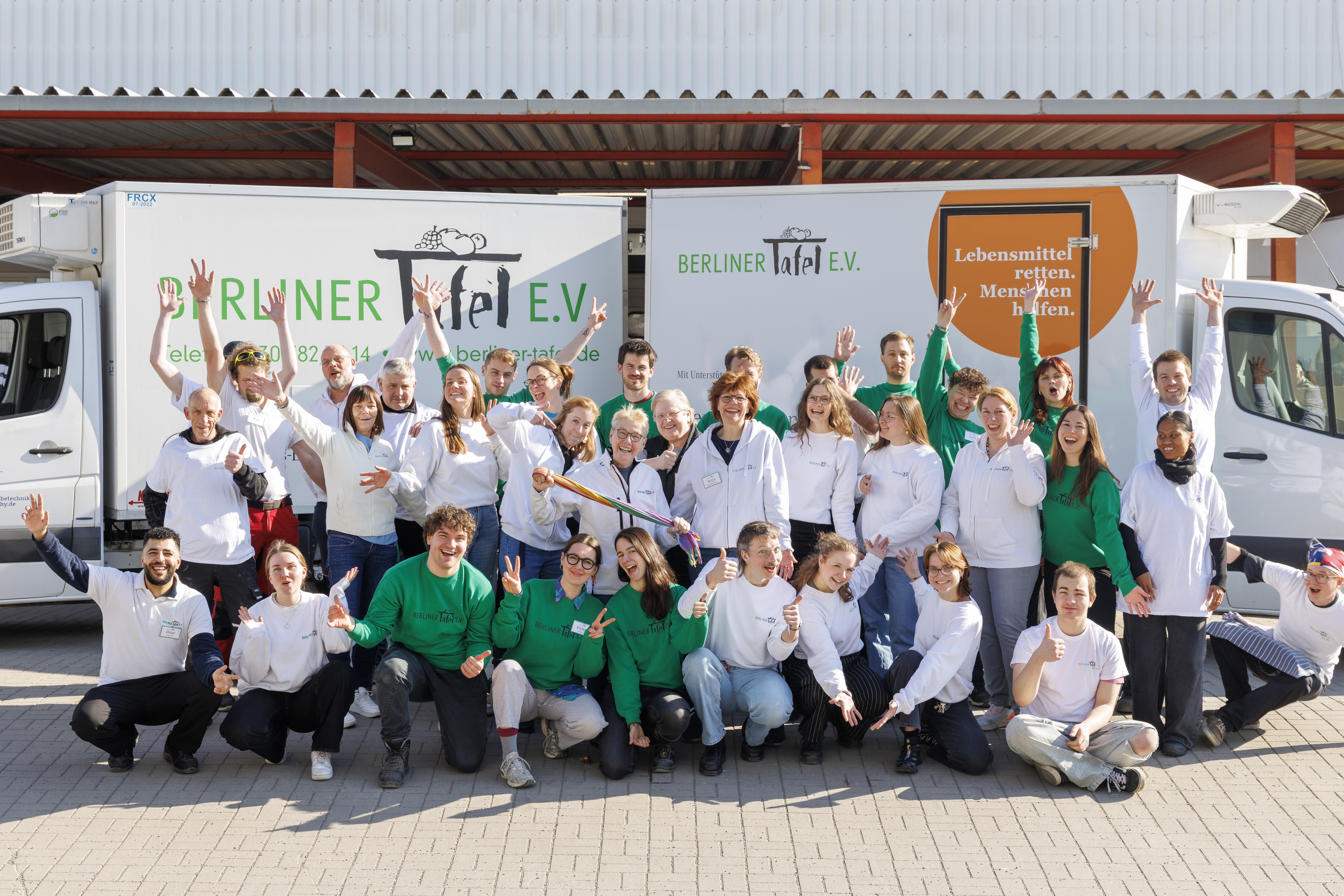 Berliner Tafel Jobs - das ganze Team